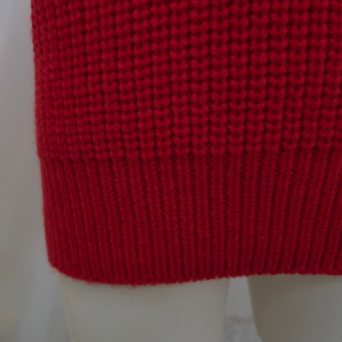 DON JADE 레드 울혼방 니트 상품이미지7