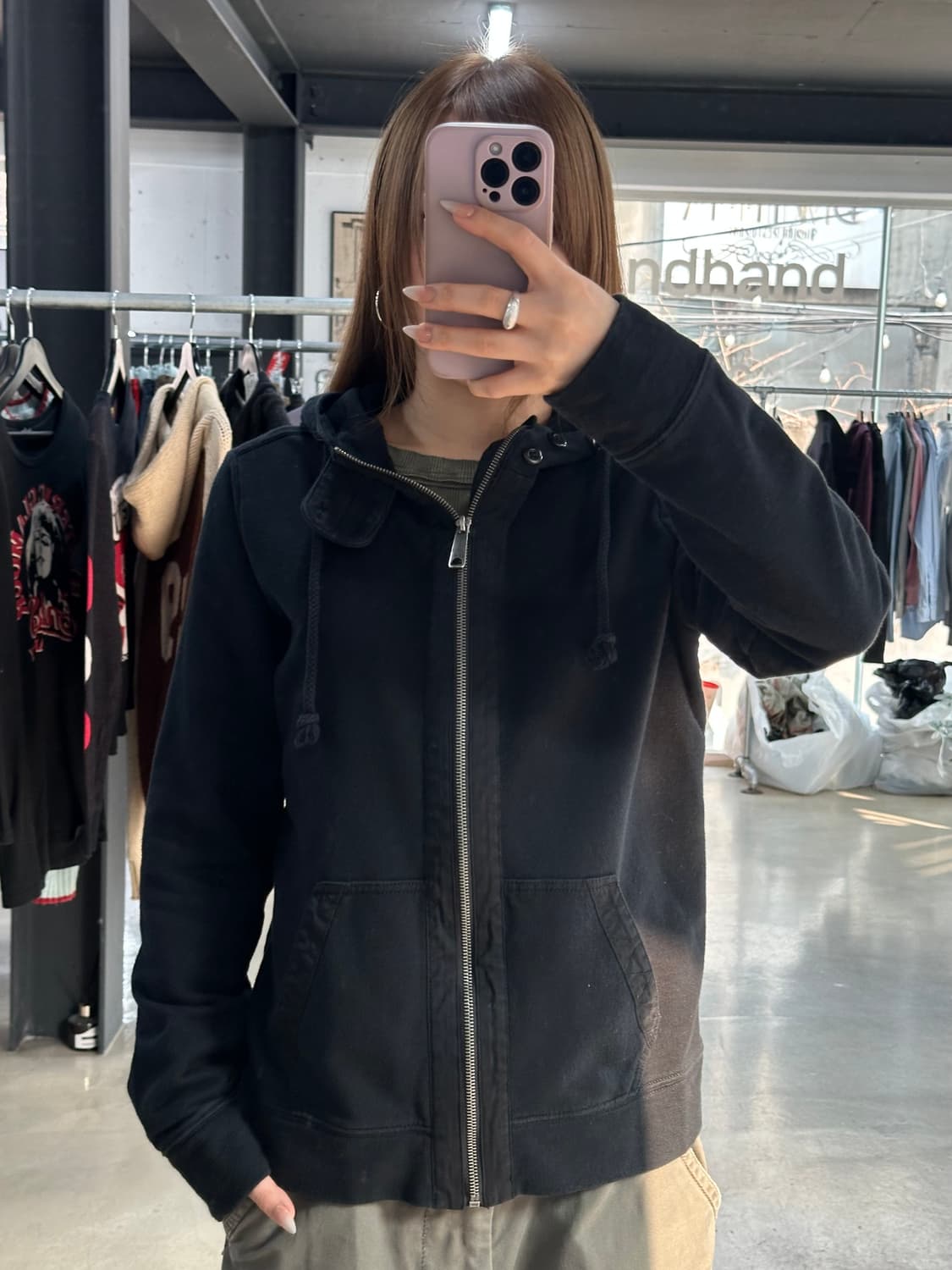 LRL 로렌랄프로렌 진스 투버튼 코튼후드집업 상품이미지3