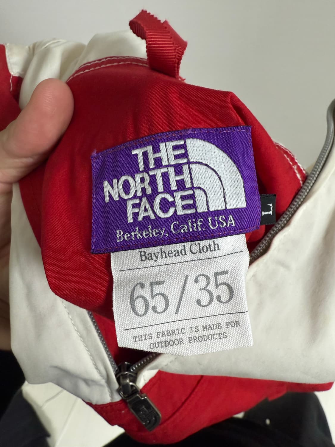 노스페이스 퍼플라벨 아노락 라지 상품이미지2