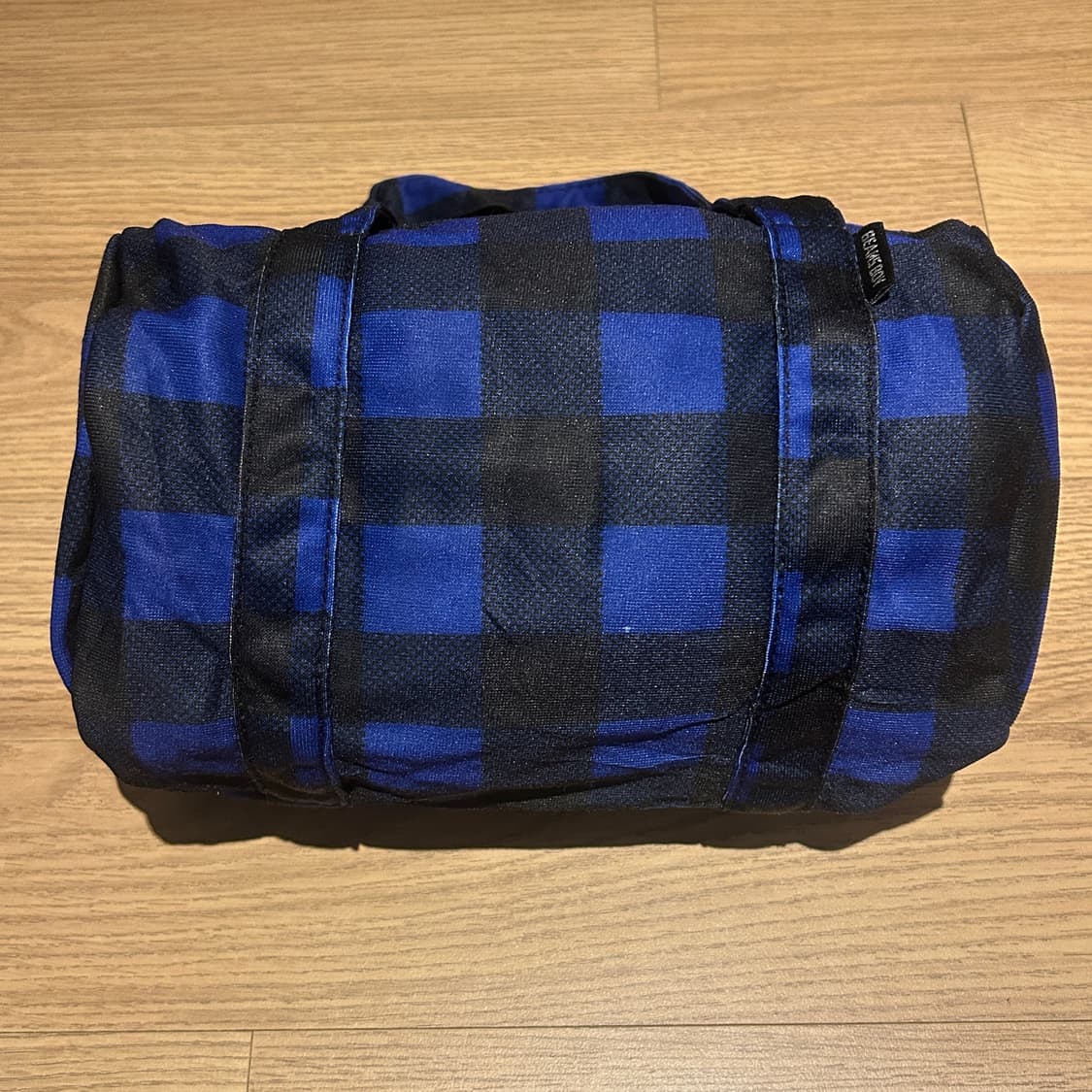 빔즈 보이 블루 체크 미니 보스턴백 상품이미지9