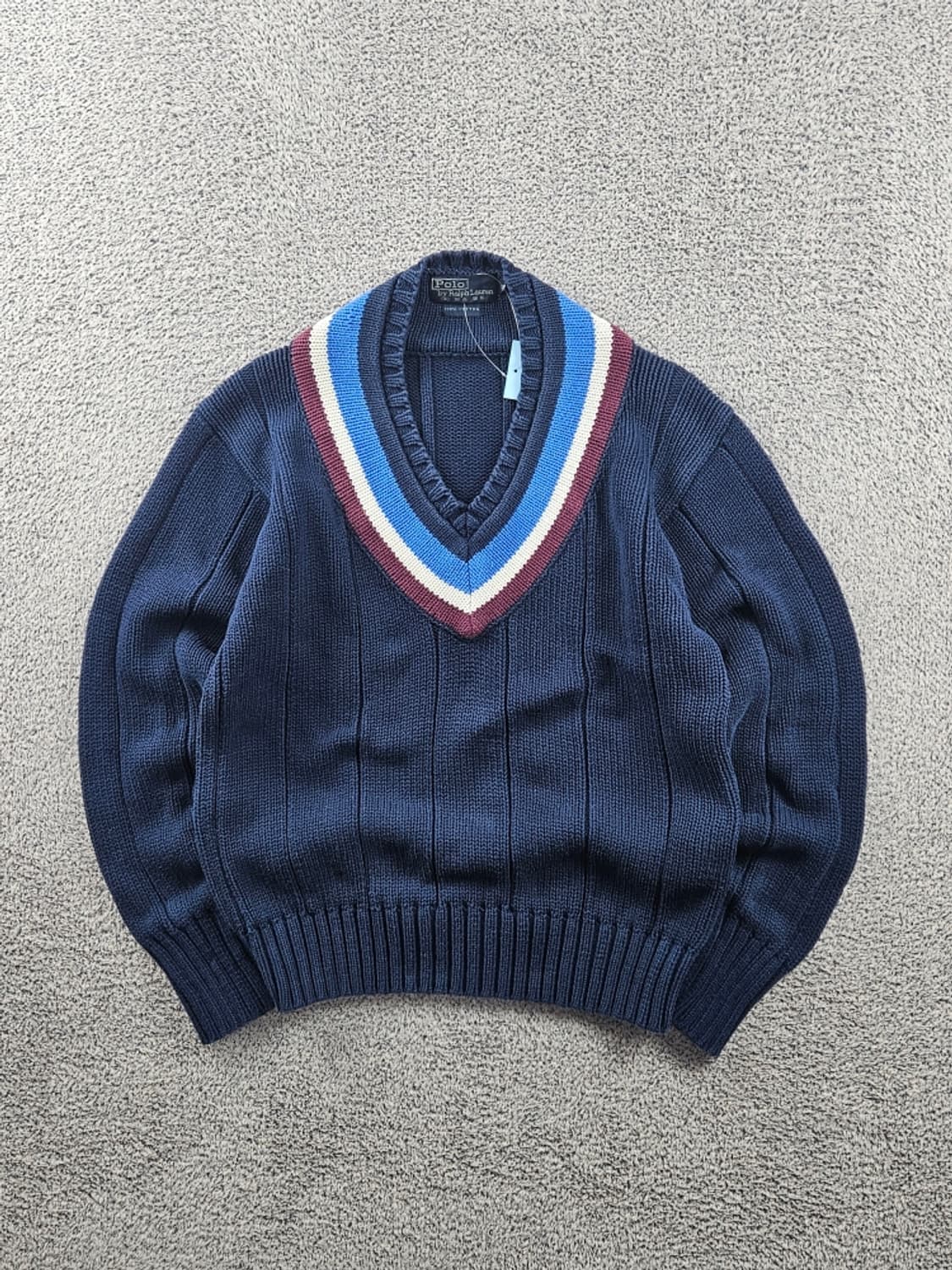 90's 폴로랄프로렌 브이넥 크리켓 스웨터 니트 ( 90 )/ 10878 상품이미지1