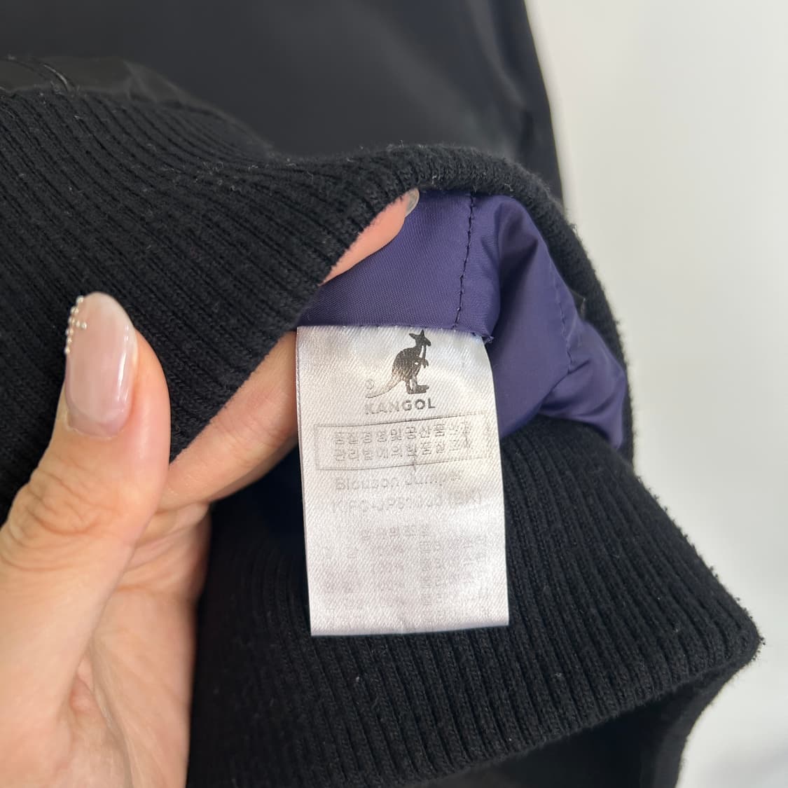 캉골 남성 봄버 패딩자켓 L  상품이미지4