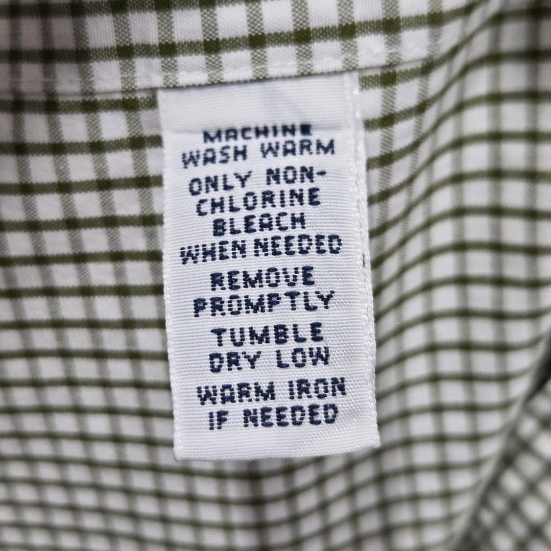 폴로랄프로렌 버튼다운 그린 체크 반팔셔츠 L 상품이미지4