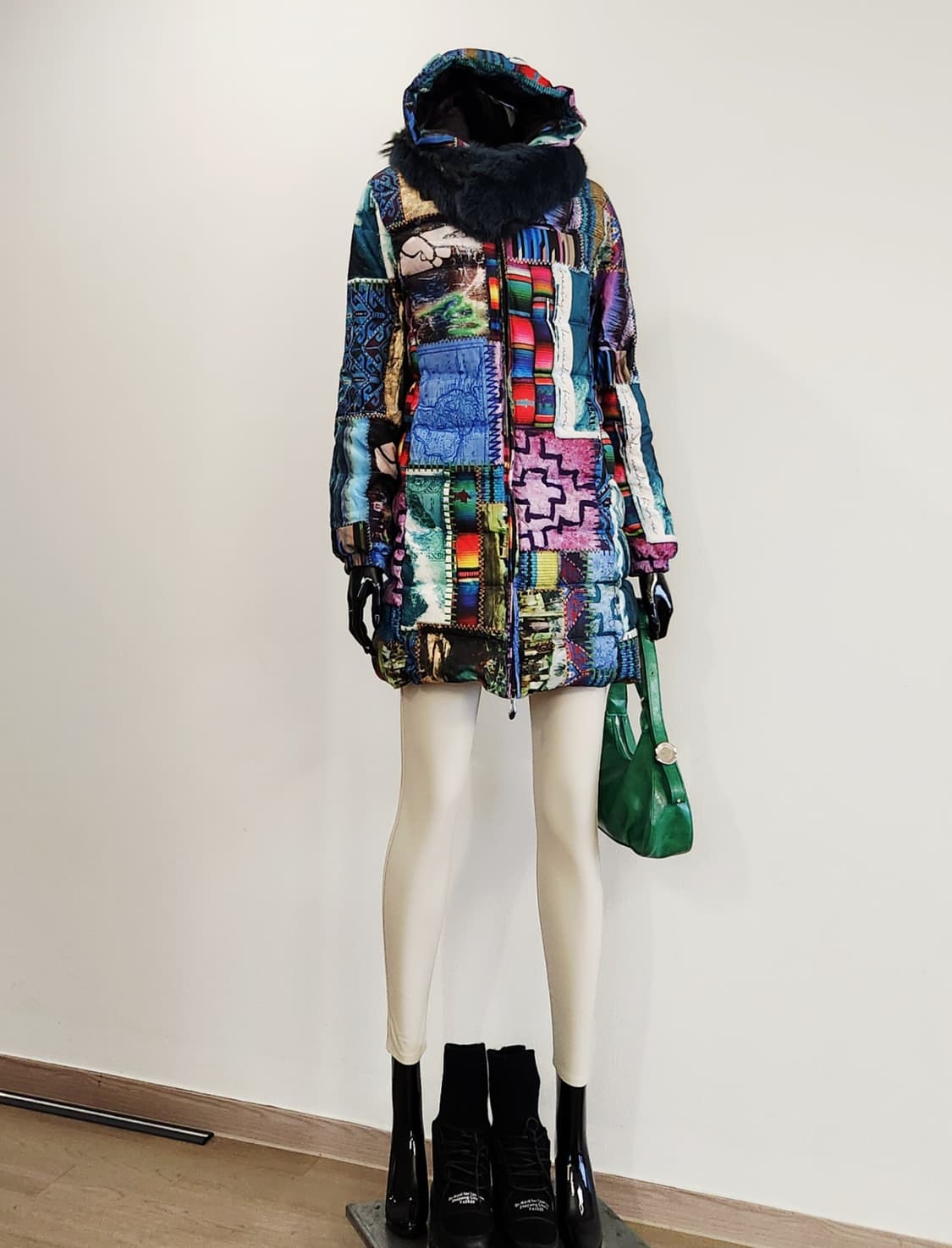 패치 스타일 패딩점퍼  상품이미지6