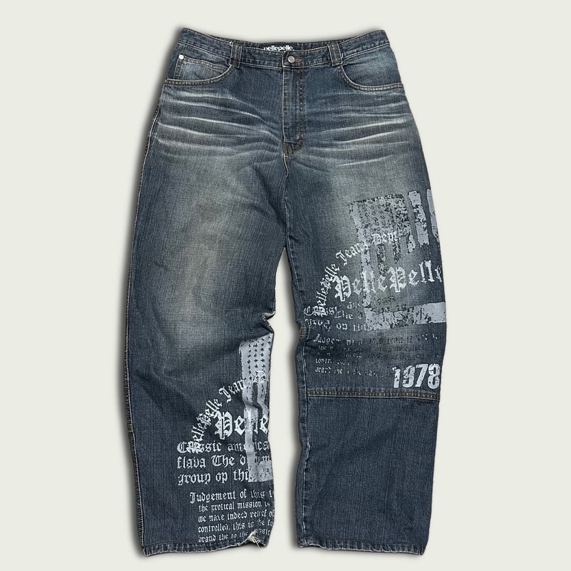 00s 펠레펠레 usa 레터링 배기진 상품이미지3