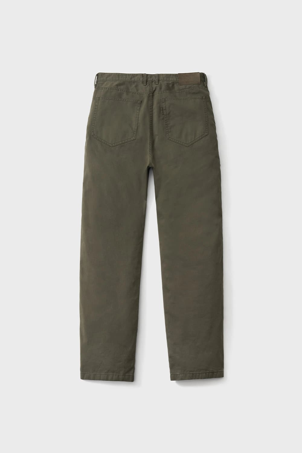 포터리 가먼트 워시드 스트레이트 팬츠 카키 상품이미지9