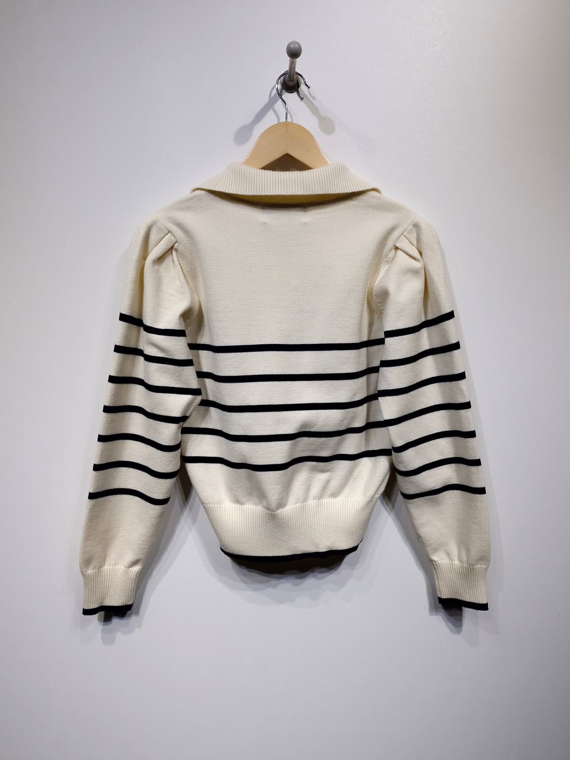 rolarola 로라로라 퍼프슬리브 스트라이프 니트(F) 상품이미지4