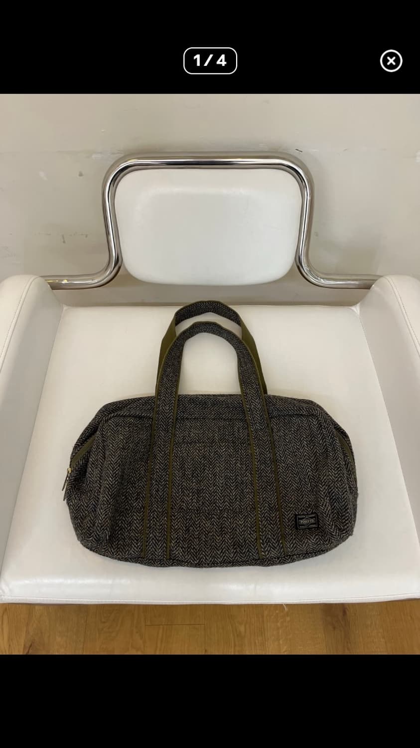 Porter x Harris Tweed 보스턴백 상품이미지1