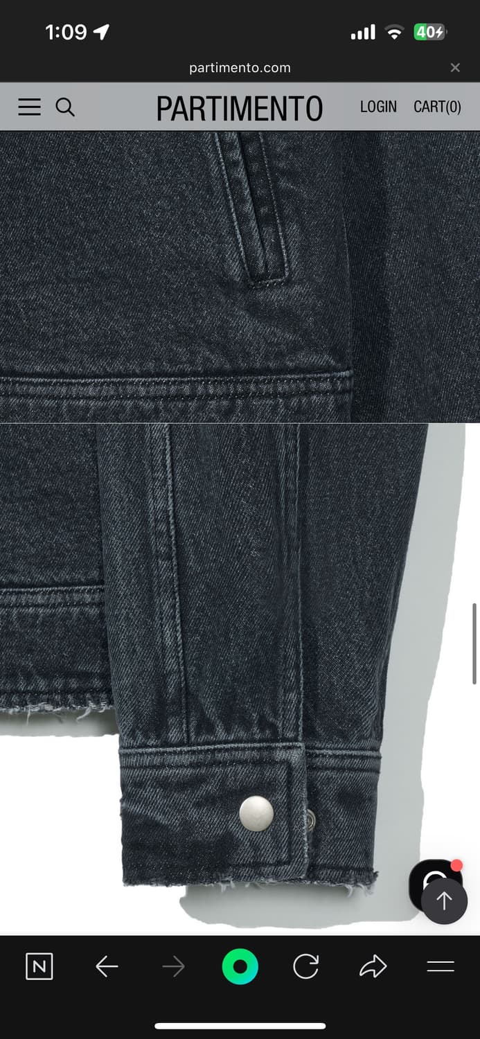 (새상품) 파타고니아 데님 자켓 상품이미지7