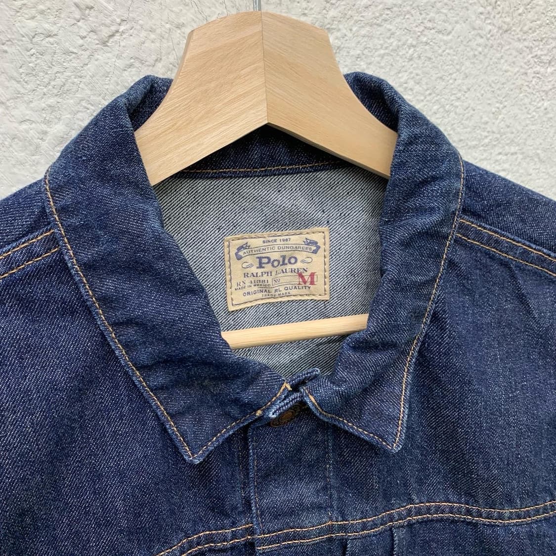 폴로 랄프로렌 인디고 덩거리 데님 지쟌 자켓 상품이미지8