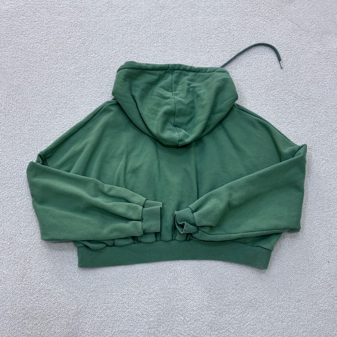 실측확인 더별 여성 크롭 후드 티셔츠 0320E 상품이미지2