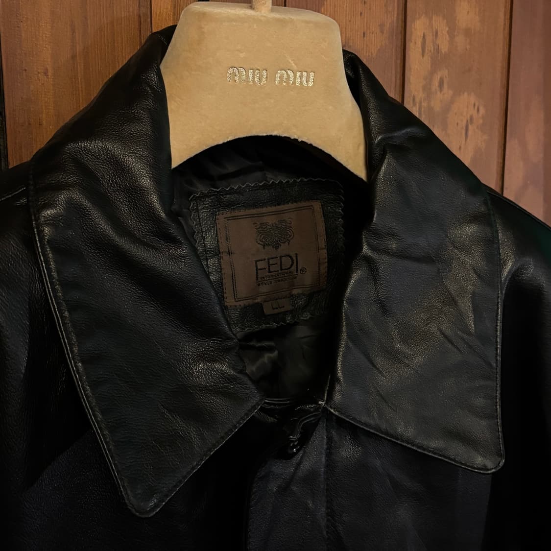 vtg lambskin carcoat 상품이미지3