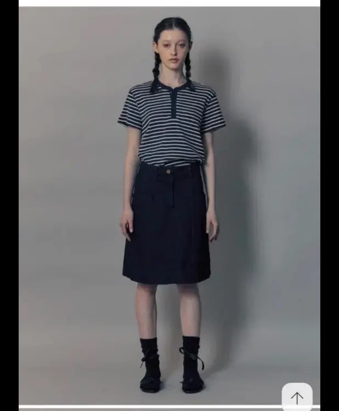 낫띵리튼 미디 스커트 상품이미지4