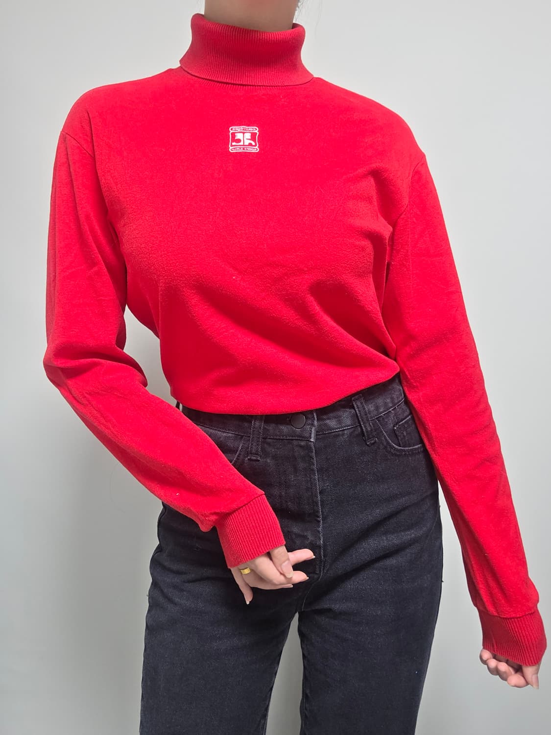 Courreges / 레드 터틀넥 상품이미지5