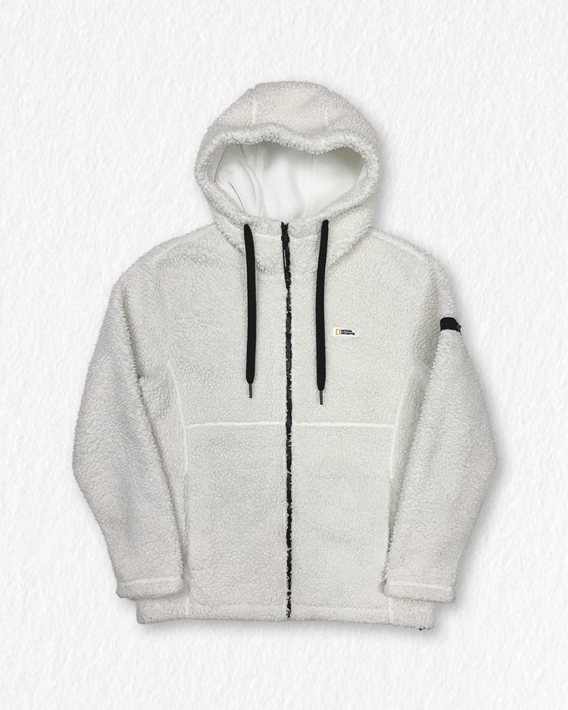 내셔널지오그래픽 뽀글이 화이트 상품이미지1