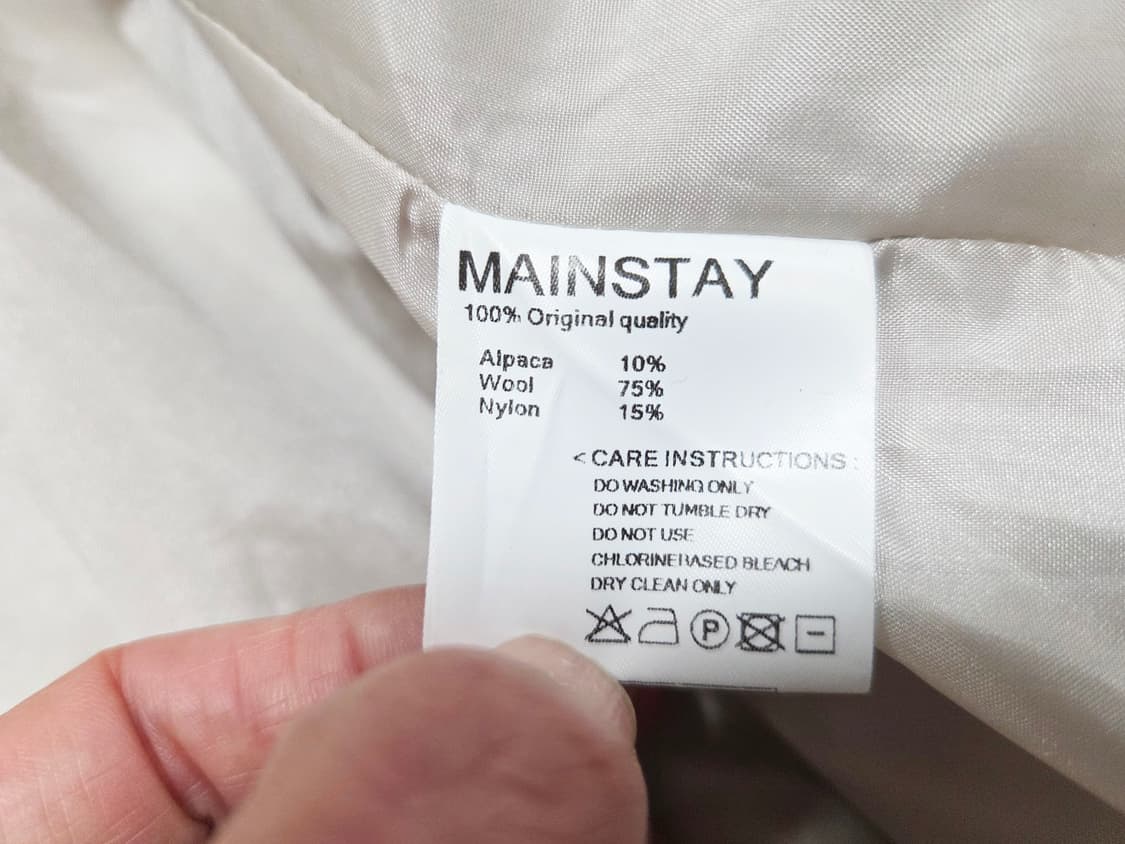 메인스테이(MAINSTAY) 핸드메이드 센더코트 프리사이즈 새상품 상품이미지10