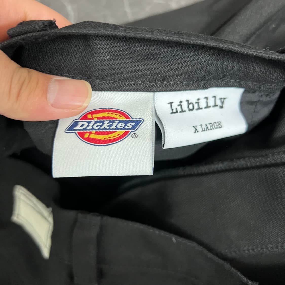디키즈 x 리빌리 워킹클래스 히어로 카펜터 팬츠 블랙 상품이미지7