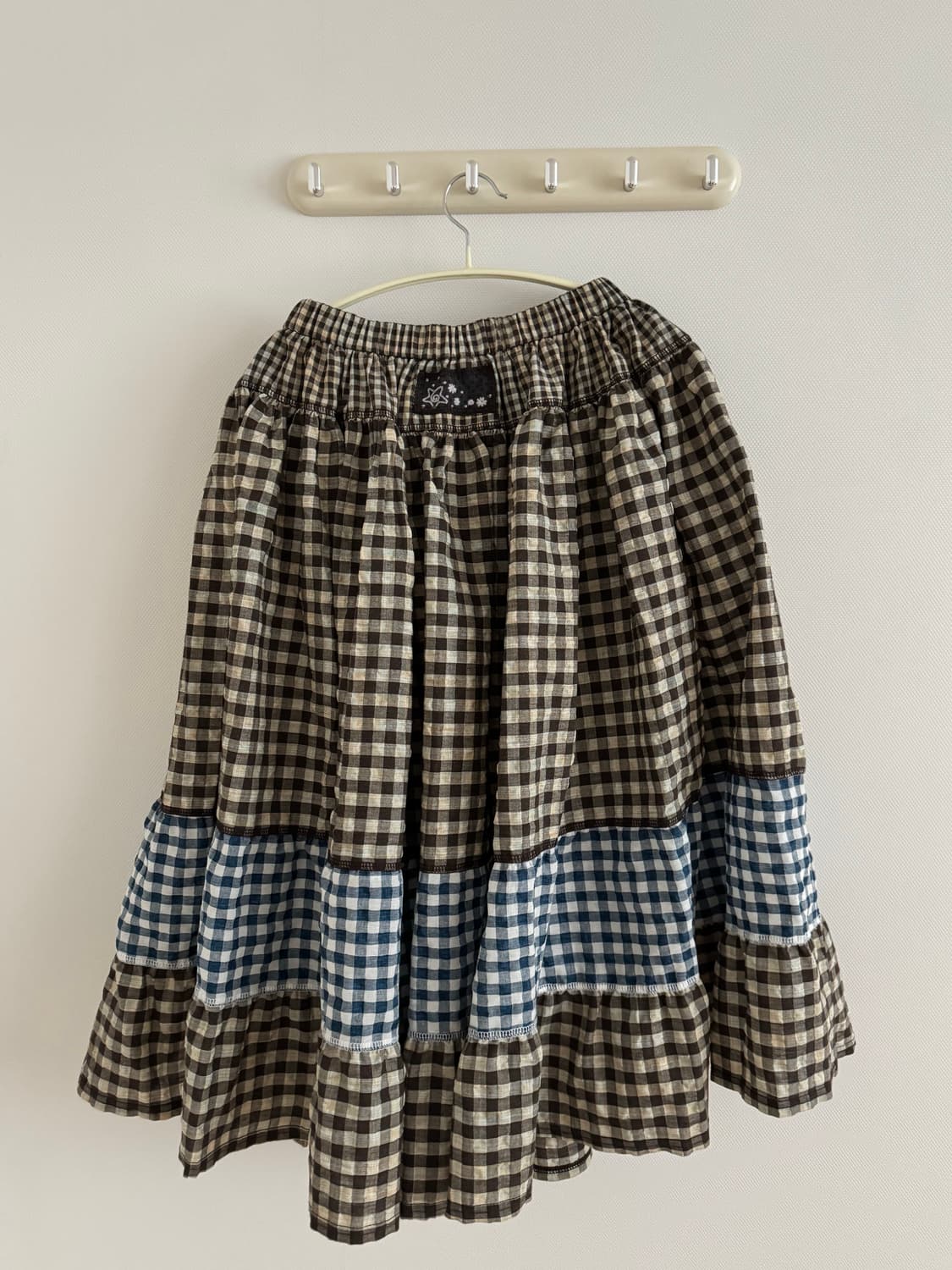 코이세이오 모리 체크 스커트 상품이미지2