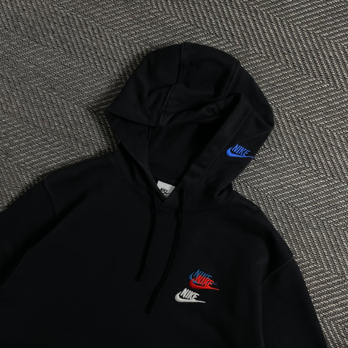 나이키 NSW 에센셜 프렌치 테리 후드티 블랙o 4115 상품이미지4