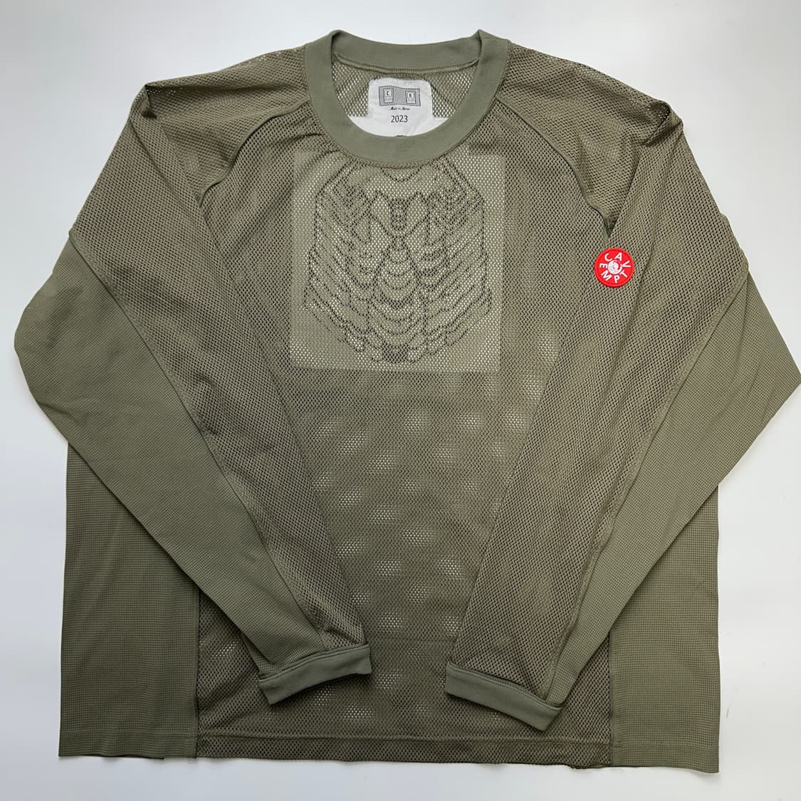 CAVEMPT MESH 카브엠트 메쉬 긴팔 롱슬리브리스 상품이미지1