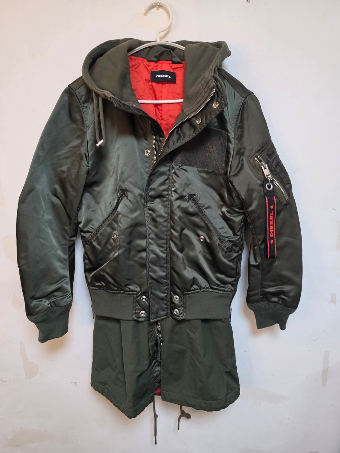 디젤 스페셜라인 여성 후드 자켓 85(XS) 상품이미지1