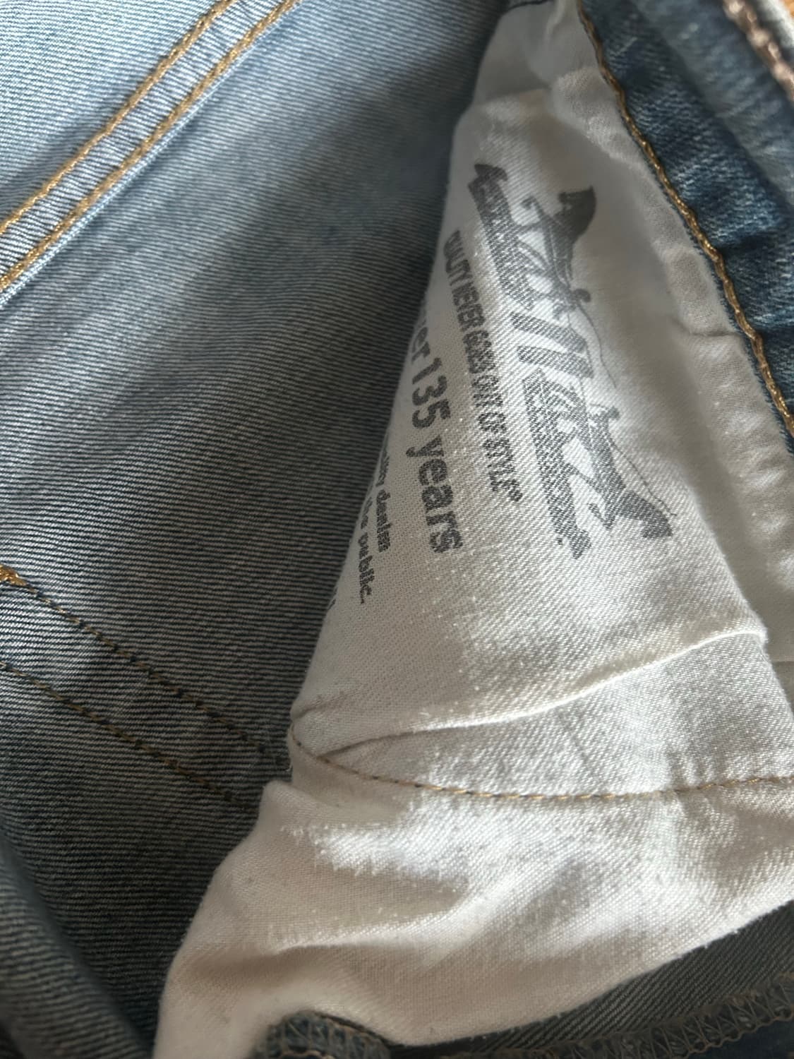 리바이스 데님팬츠 W34 상품이미지2