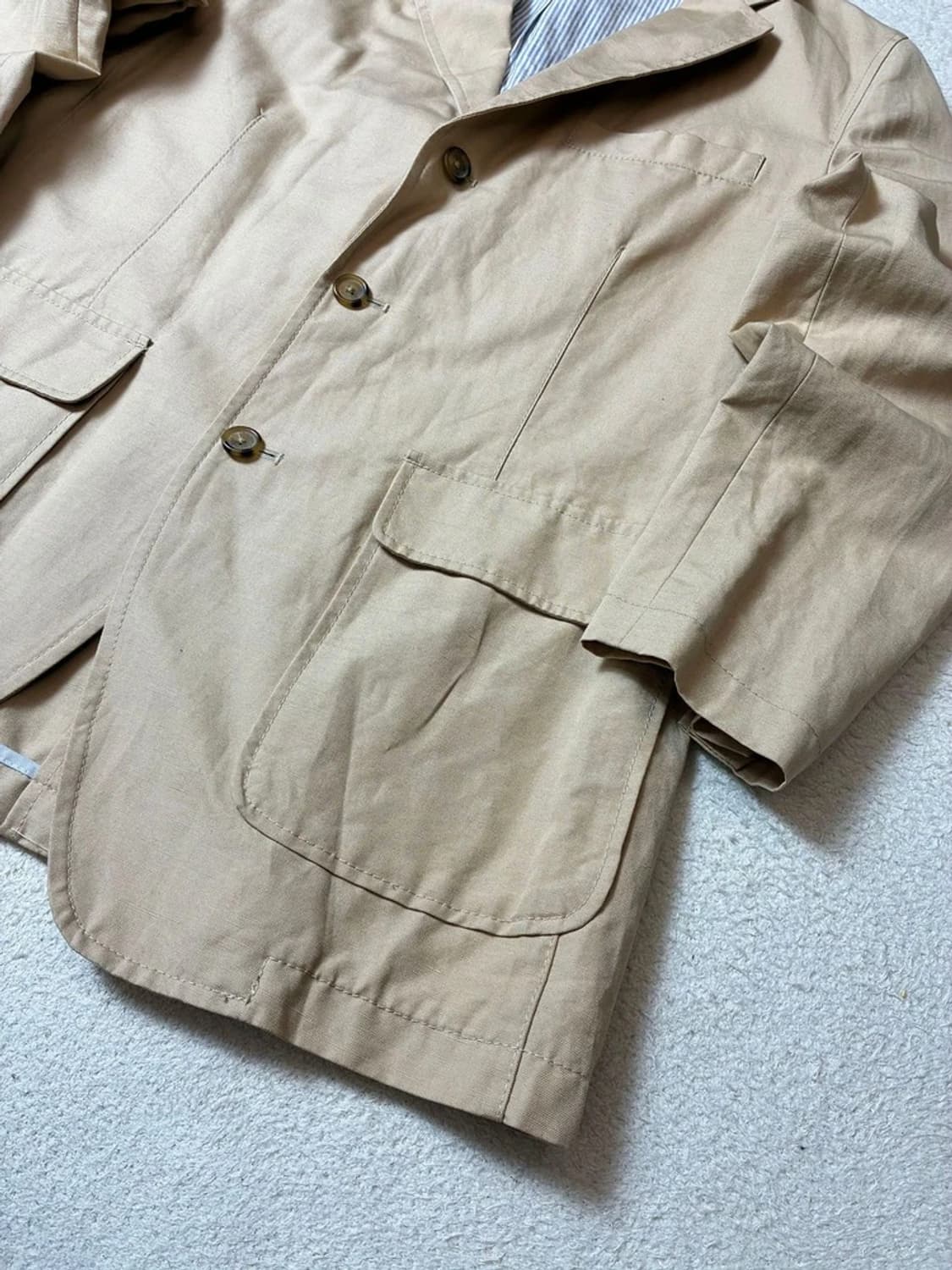 타미힐피거 00's 코튼 린넨 블레이저 자켓 PN7363 상품이미지3