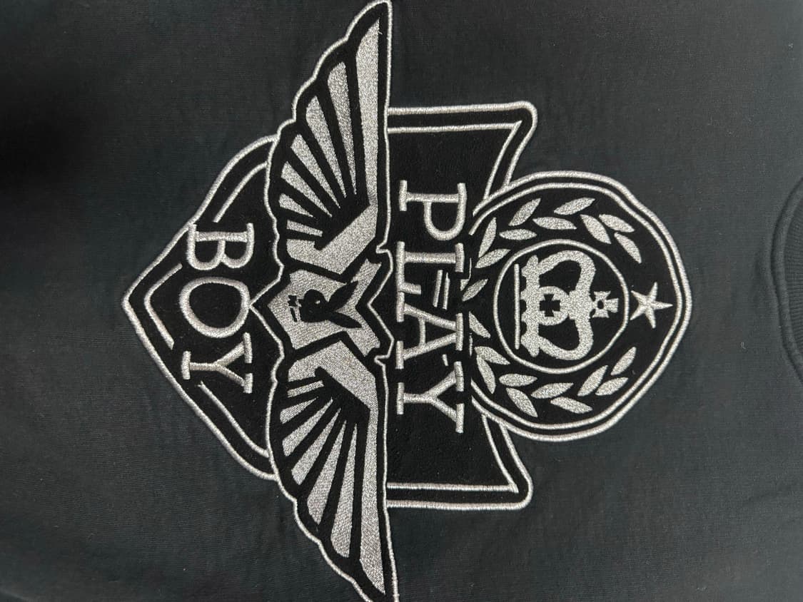 플레이보이 남성 레오파드 맨투맨 100사이즈 상품이미지2