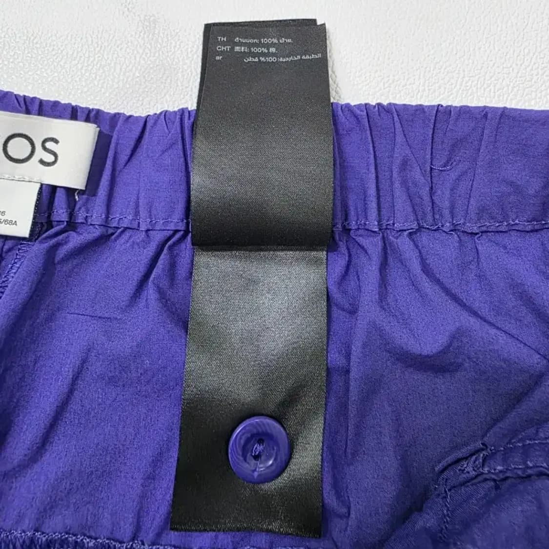 COS 퍼플 와이드 팬츠 EUR 36 (27) 상품이미지4