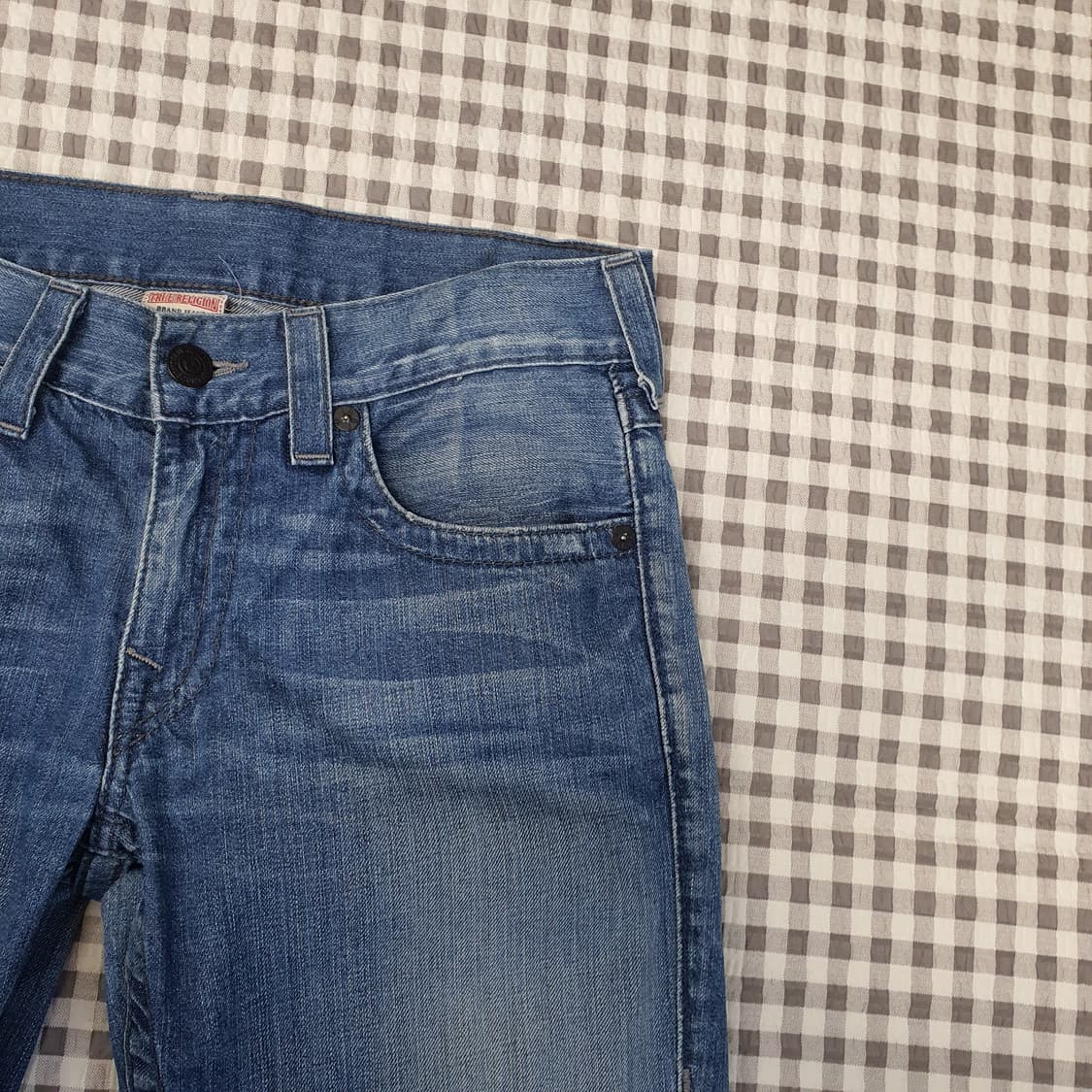 트루릴리젼 와이드 데님 청바지 남자31 상품이미지3