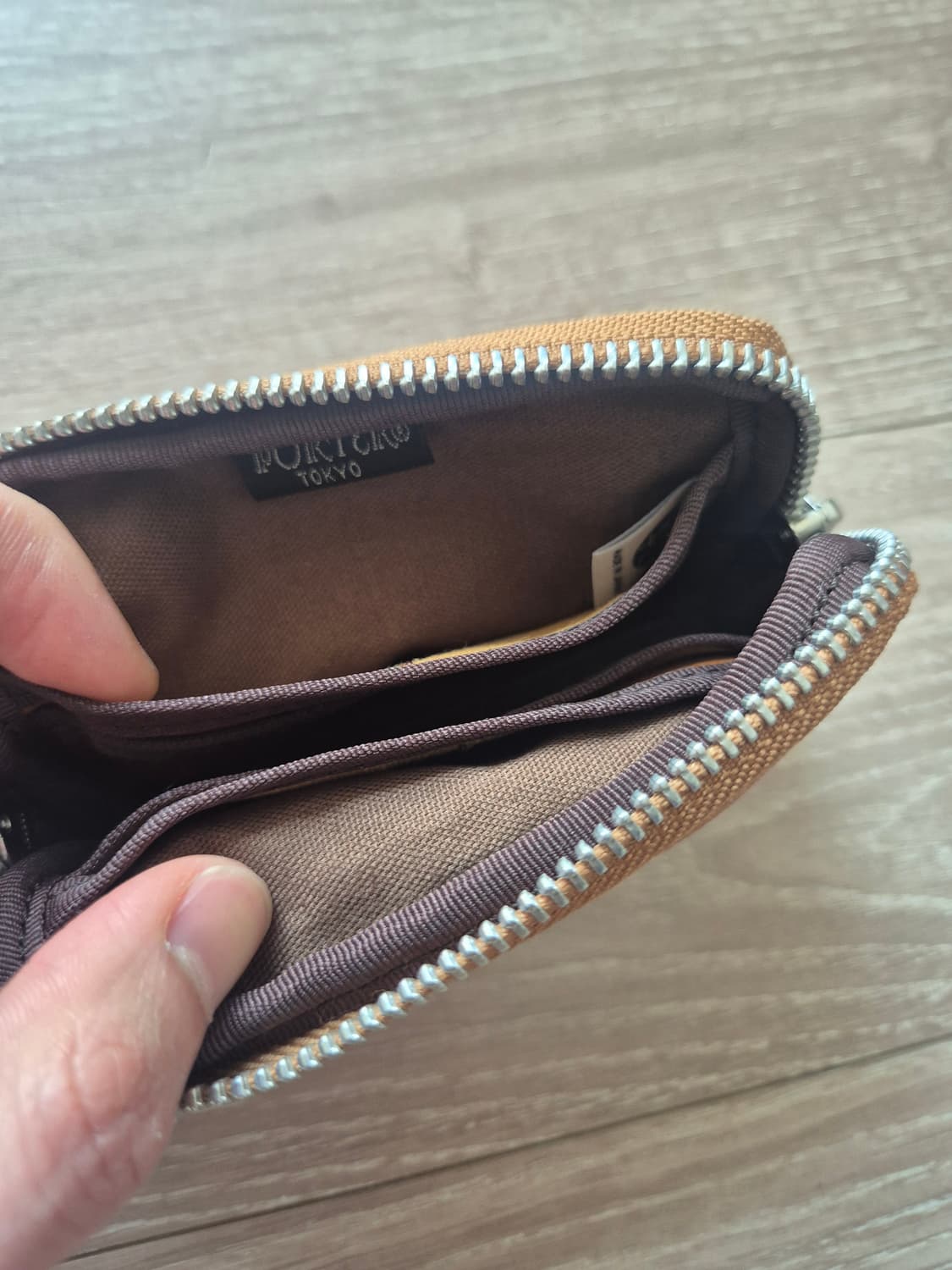 포터 프리스타일 코인 케이스 카멜 상품이미지7