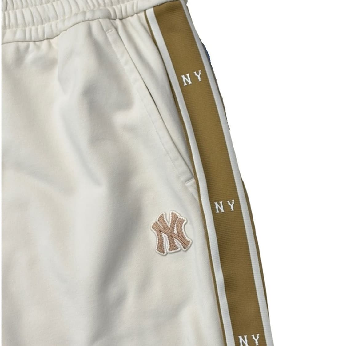 새상품) MLB 뉴욕 양키즈 트랙 와이드 팬츠 L 상품이미지3