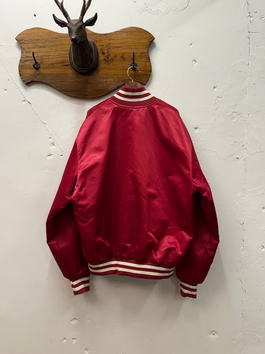XL) 90s USA BIRDIE Vintage Nylon Varsity 상품이미지5