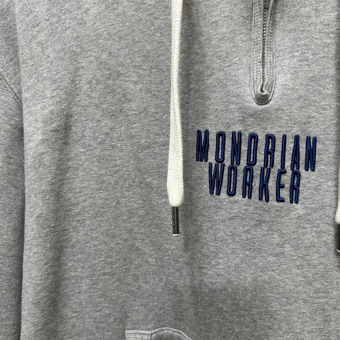 Free 스튜디오 톰보이 여자 오버핏 롱 후드티 상품이미지5