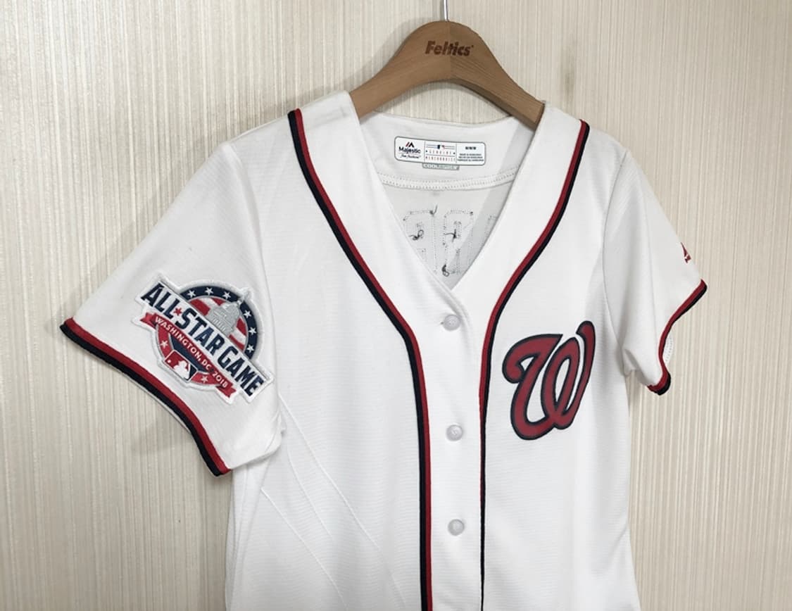 MLB 마제스틱 워싱턴내셔널스 홈유니폼/져지 M(우먼스) 상품이미지5