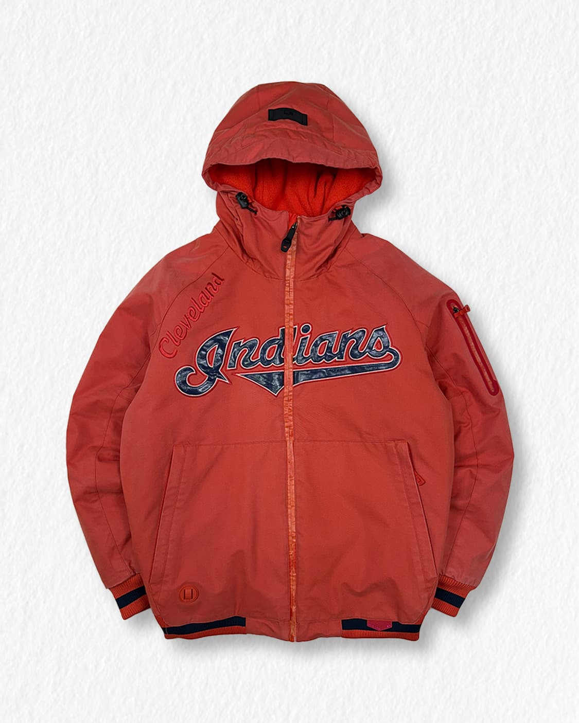 MLB 클리브랜드 인디언스 후드 점퍼 상품이미지1