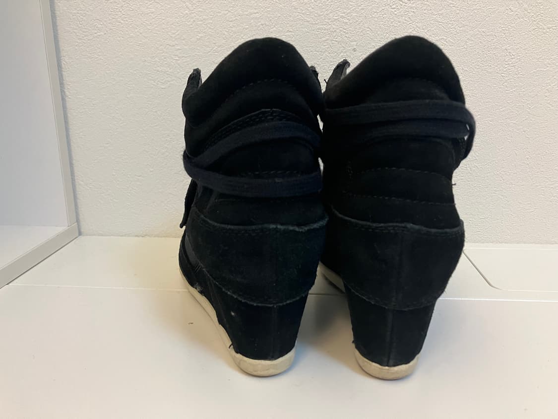 Ash 아쉬 블랙 웨지힐 운동화 y2k 오네갸루 상품이미지3