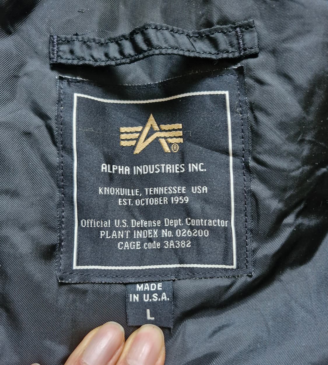 90's 알파인더스트리 N-3B 세이지그린 L 상품이미지6