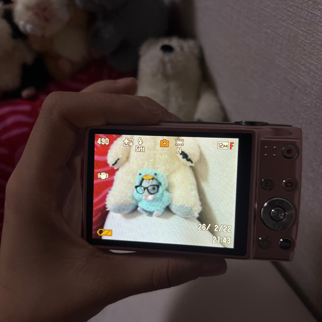 미품) 카시오 ex-z400 핑크 태연 디카 디지털 카메라 상품이미지8