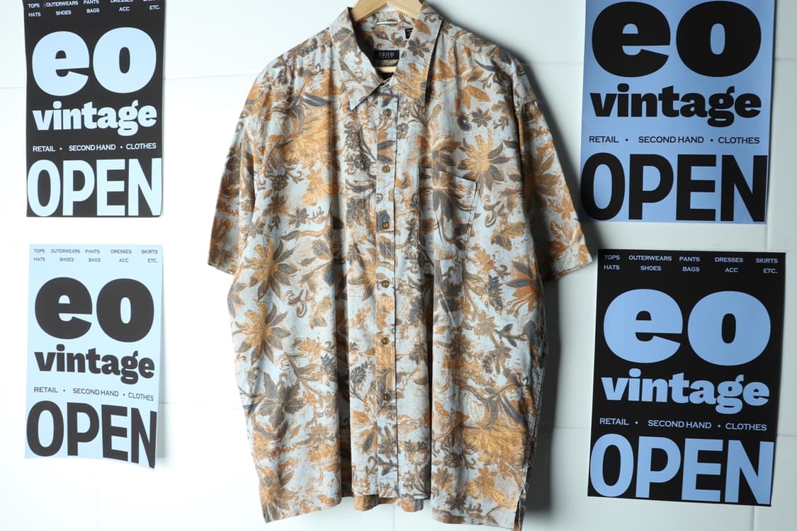 (2XL-3XL) 브랜드빈티지 반팔셔츠 남방 USA 하와이안-H33117 상품이미지2