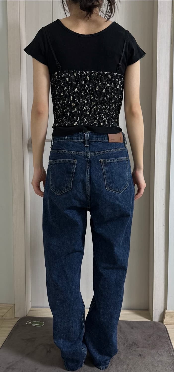 잔꽃 패턴 뷔스티에 코디셋🖤 상품이미지4