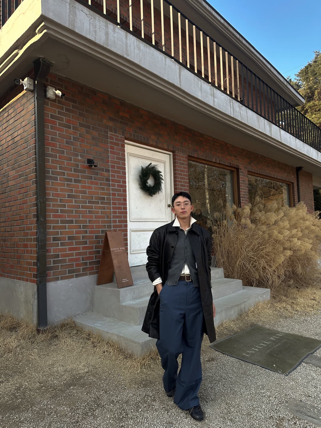 렉토 네이비팬츠 상품이미지5