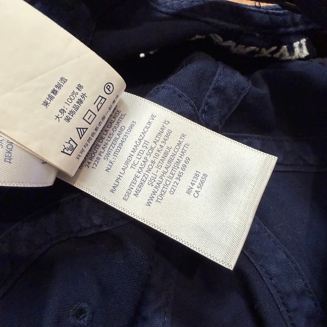 폴로 랄프로렌 빅포니 네이비 볼캡 상품이미지5