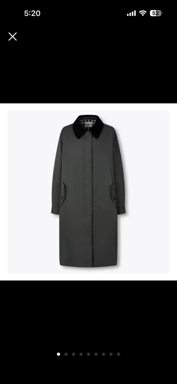 스튜디오 톰보이 코듀로이카라 패딩 맥코트 새제품 상품이미지4