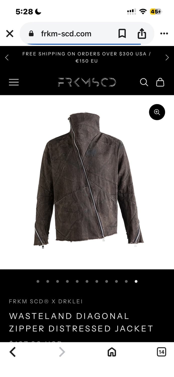 frkm scd 자켓 구합니다… 상품이미지1