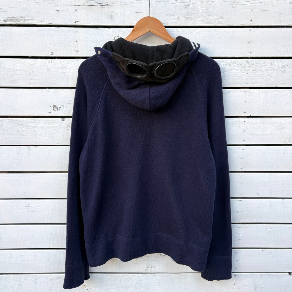 C.P Company CP컴퍼니 니트 고글 후드집업 상품이미지2