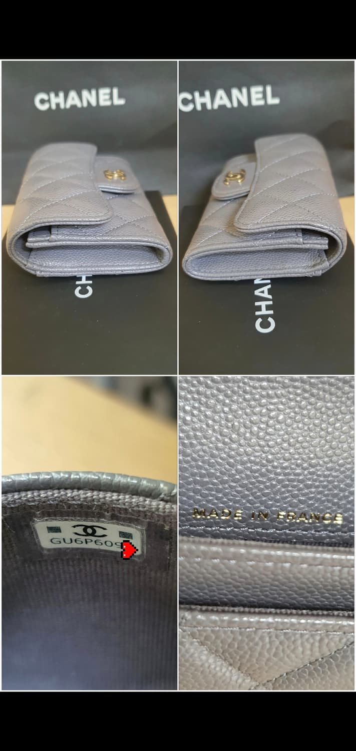 샤넬 캐비어 클똑 카드지갑/지갑 새상품급 정품(감정O) 상품이미지8