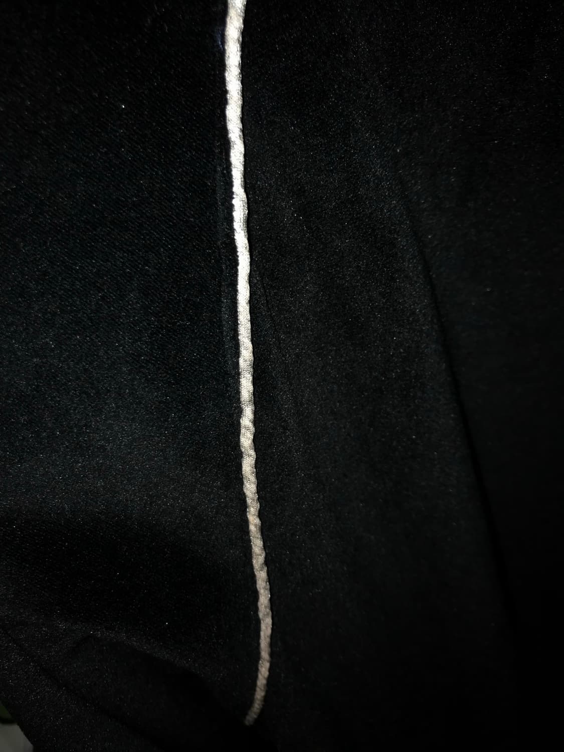 빈티지 벨벳 해골 반집업 상품이미지3