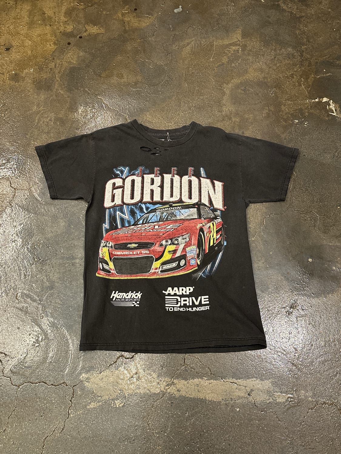 NASCAR 제푸고든 나스카 데미지드 반팔티 M 상품이미지1