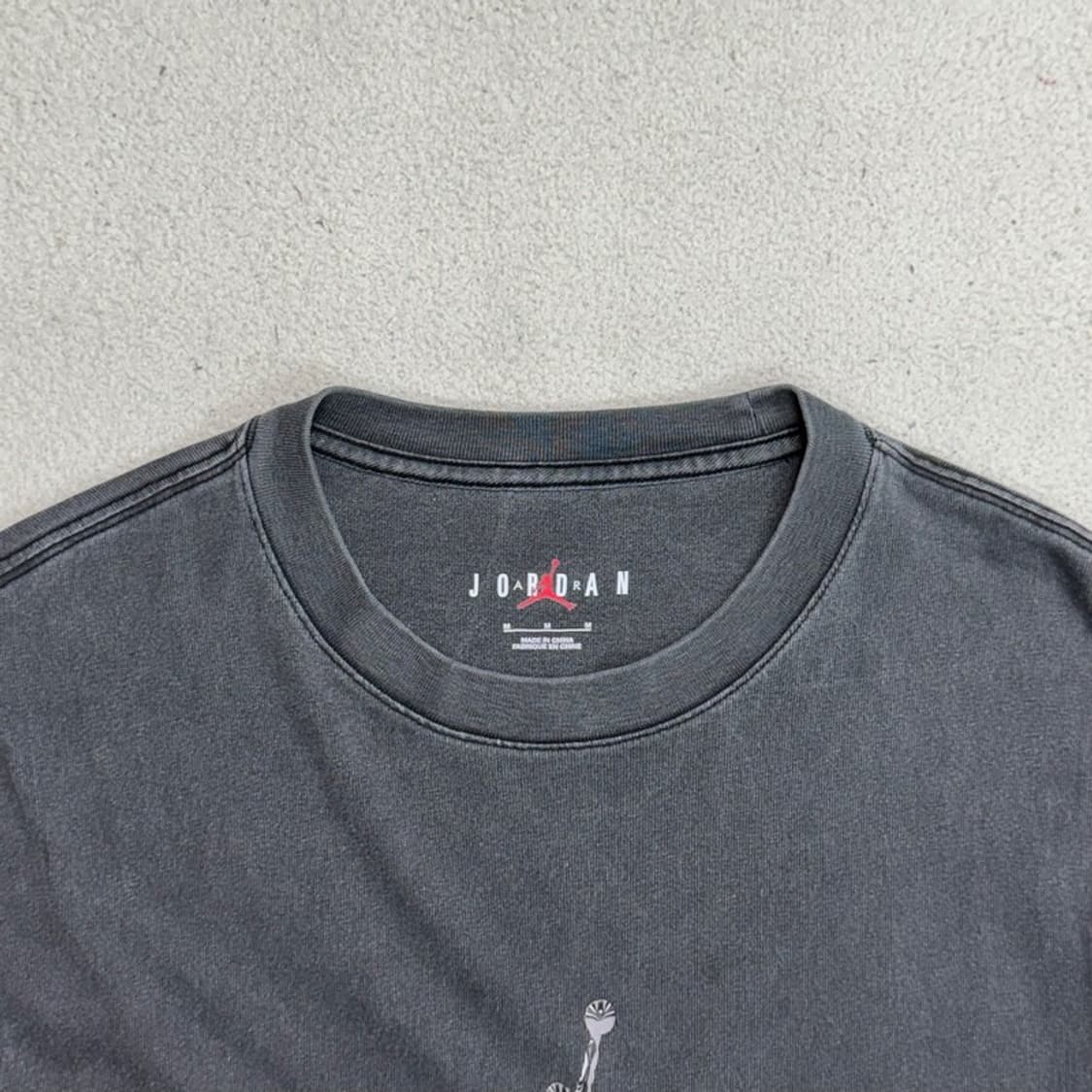 조던 X 빌리 아일리시 티셔츠 블랙 M 상품이미지3